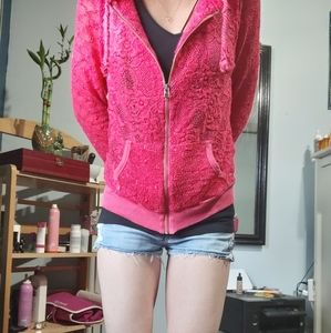 Miss Me Zip Up Jacket